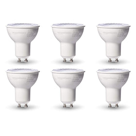 Amazon Basics MR16 LED light bulb in warm white 3000K for efficient illumination.