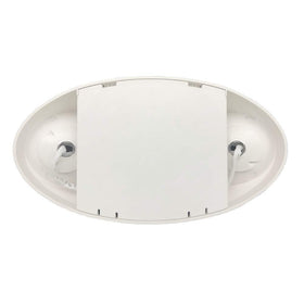 Amazon Basics nickel cadmium backup battery powers lights for up to 90 minutes.