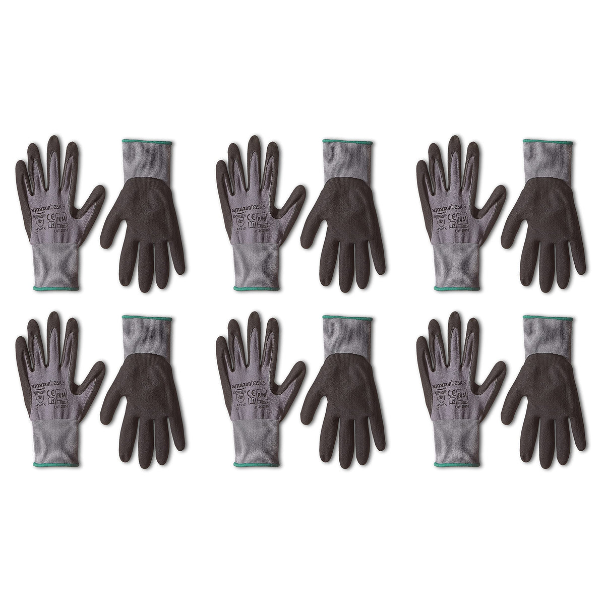 Amazon Basics nylon liner gloves offer comfortable wear with precise dexterity