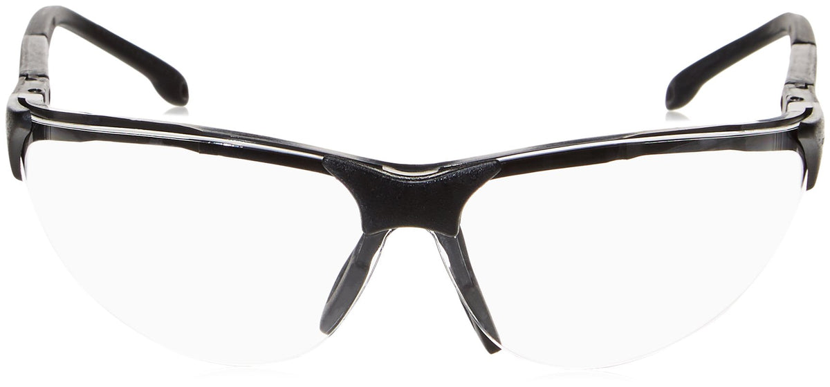 Outdoor shooting with R200 eyewear protecting eyes from debris.