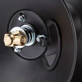 Amazon Basics wall-mount bracket shown for secure, space-saving installation.
