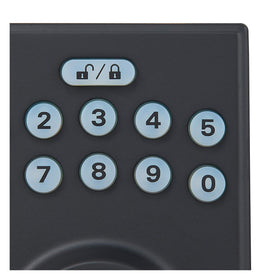 Amazon Basics reversible lever door lock for both door hands and flexible installation
