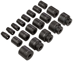 Shallow sockets in Cr-Mo steel for tight space work