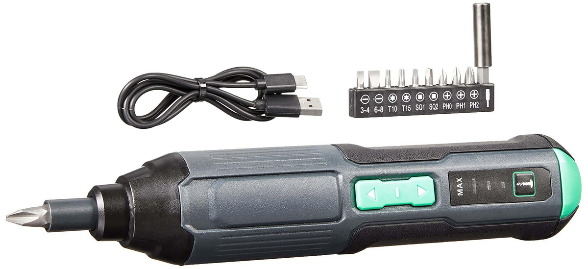 Amazon Basics SKIL 4V screwdriver compact body designed for tight spaces