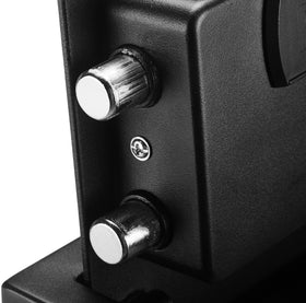 Amazon Basics safe with pre-drilled mounting holes for easy installation
