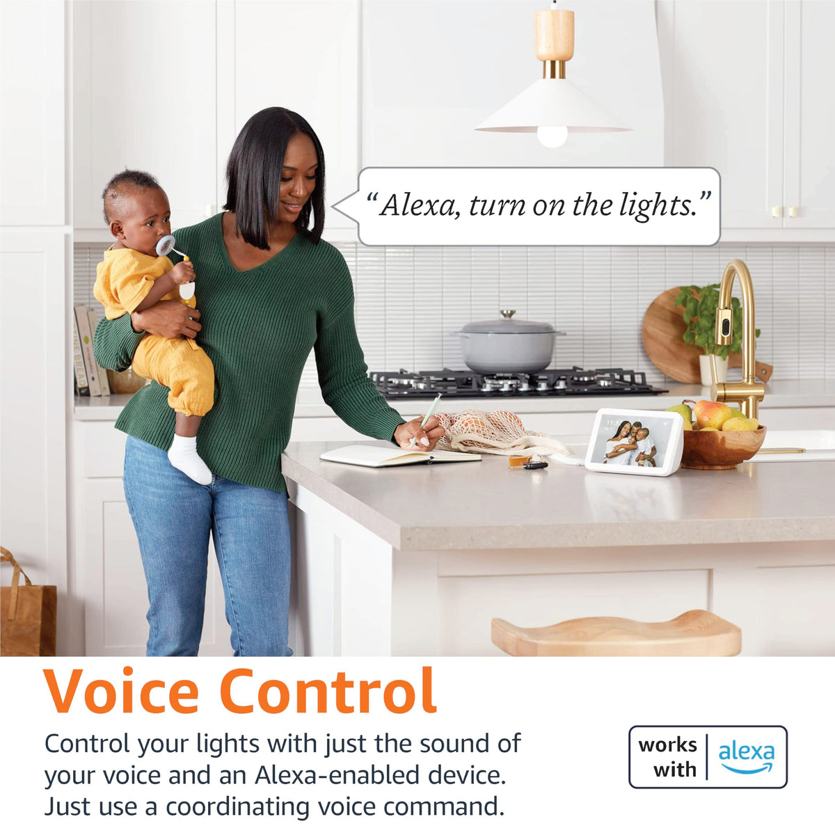 Amazon Basics A19 bulb schedule sunset sunrise routine for convenience