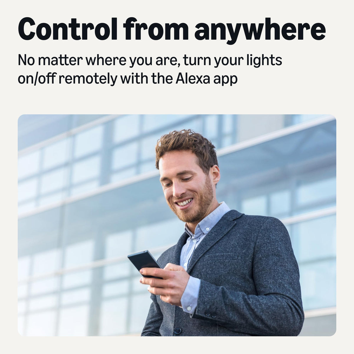 App and voice control on the Amazon Basics light strip for hands-free use