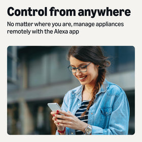 2.4 GHz Wi-Fi setup without any hub required for Amazon Basics Smart Plug