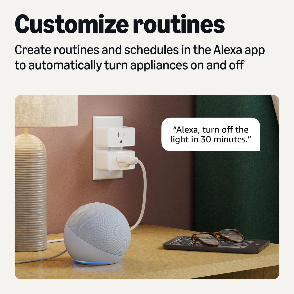 Compact design frees other outlets for more devices