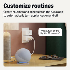 Compact design frees other outlets for more devices