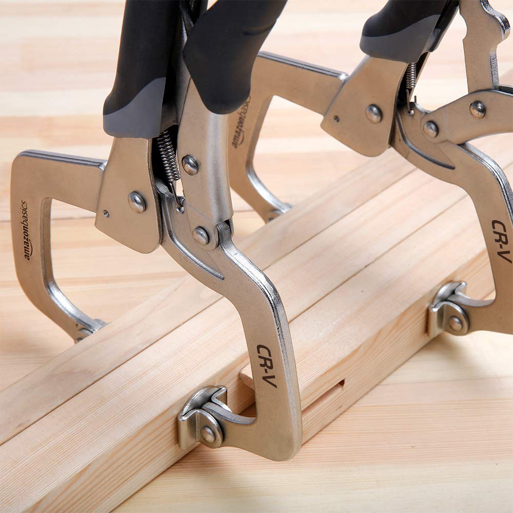 Swivel pads protect surfaces while distributing clamping pressure.