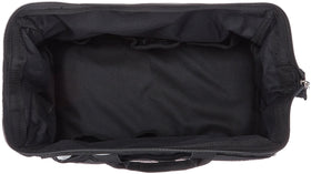 Amazon Basics interior pockets organize tools for home or job-site use.