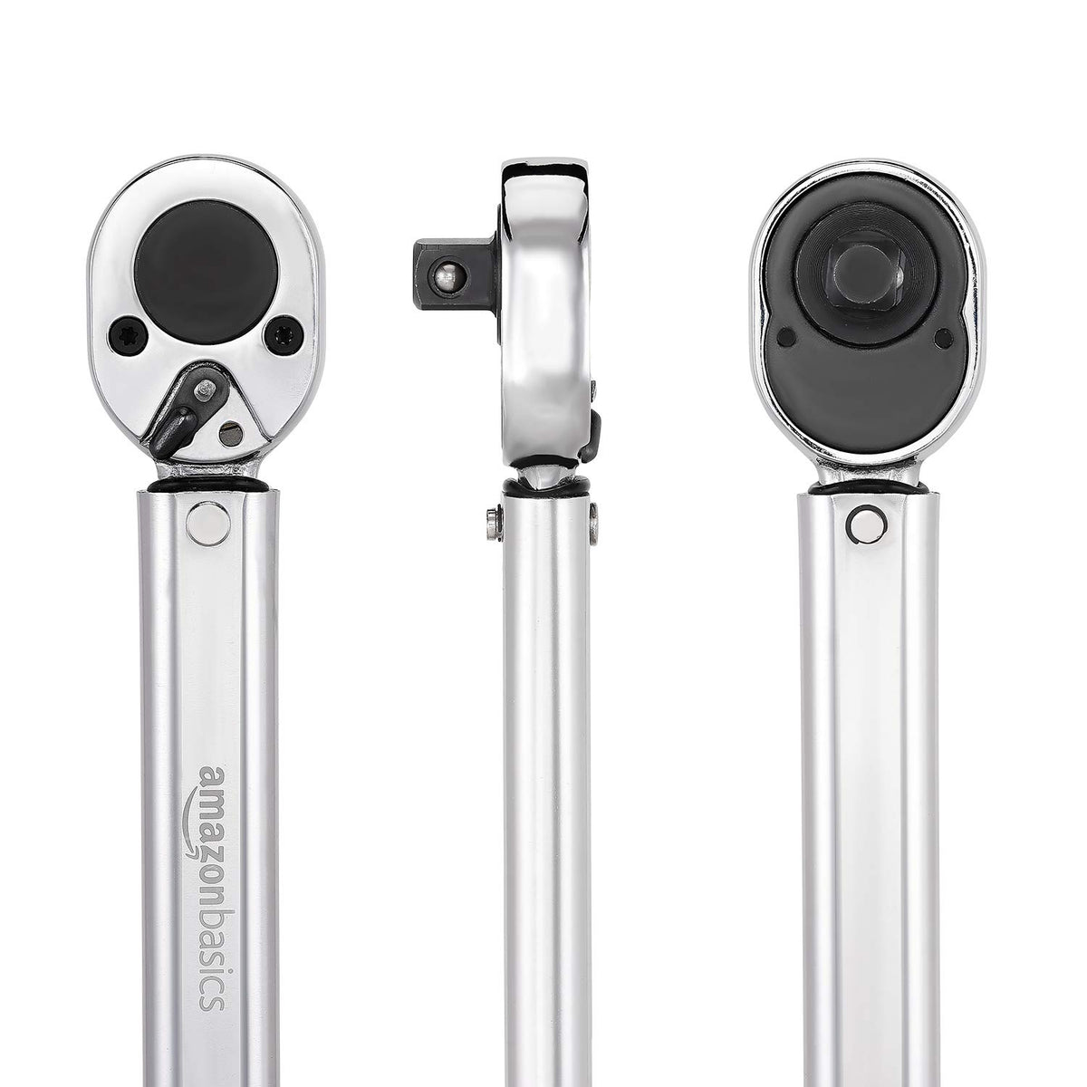 Amazon Basics torque wrench storage case keeps tools organized and portable.