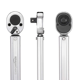 Amazon Basics torque wrench storage case keeps tools organized and portable.