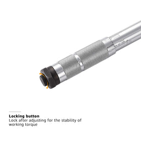 Amazon Basics torque wrench in use for car maintenance or bike repairs.