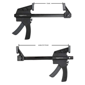 Amazon Basics trigger clamp with one-handed trigger for easy operation.