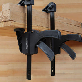 Amazon Basics trigger clamps ideal for confined spaces and small parts.