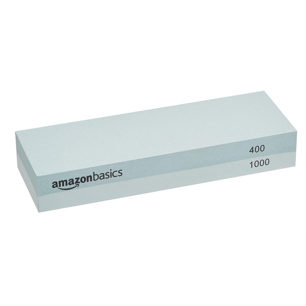 Amazon Basics whetstone dual-sided 400/1000 grit for edge restoration