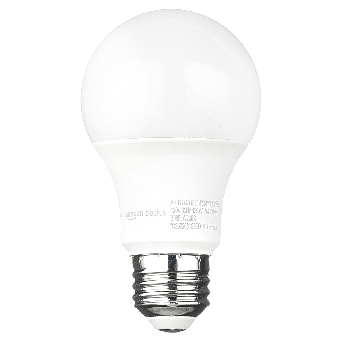 Amazon Basics A19 9W LED saves energy for outdoor lighting