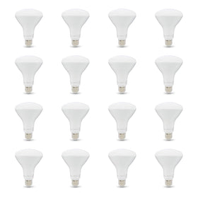 Amazon Basics BR30 LED bulb in box with daylight light, ready for upgrade