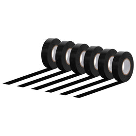 Amazon Basics tape in use, insulating and bundling wires safely