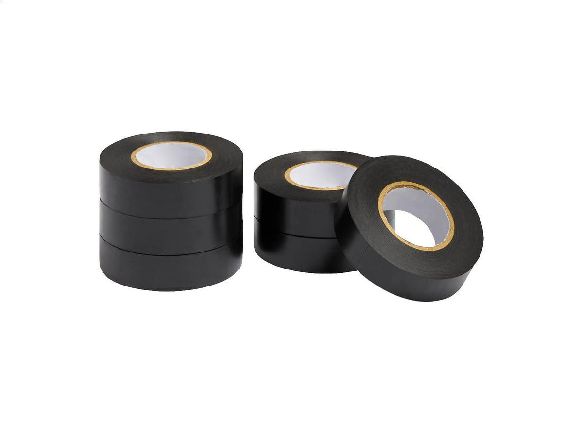 Amazon Basics black tape roll 60 feet for home repairs and projects
