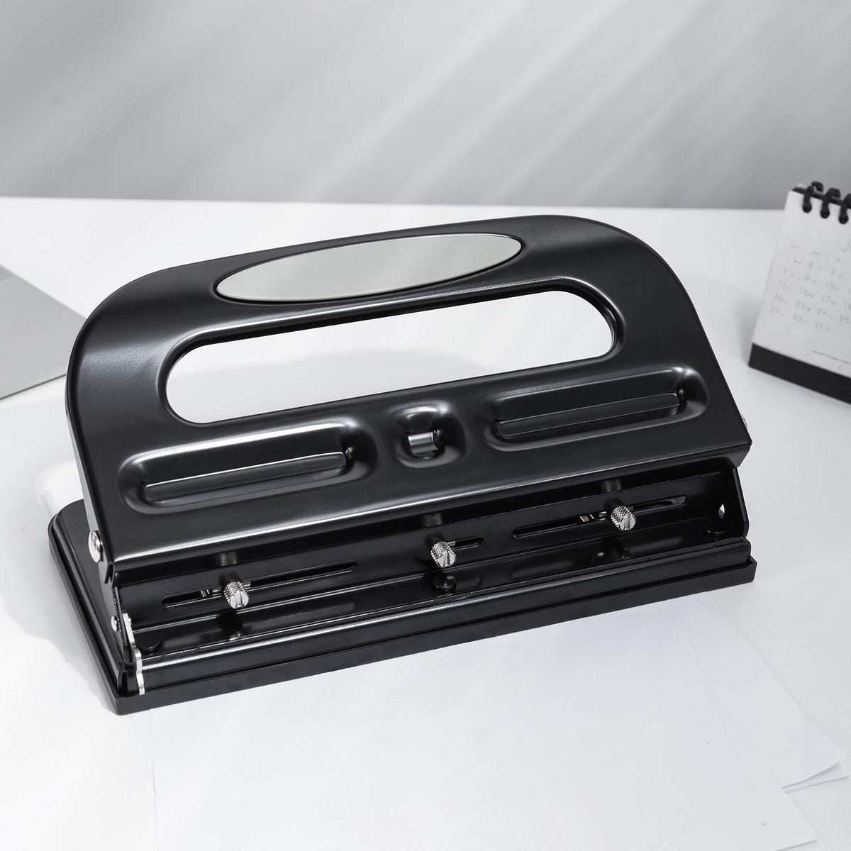 Compact storage design keeping a workspace neat and organized