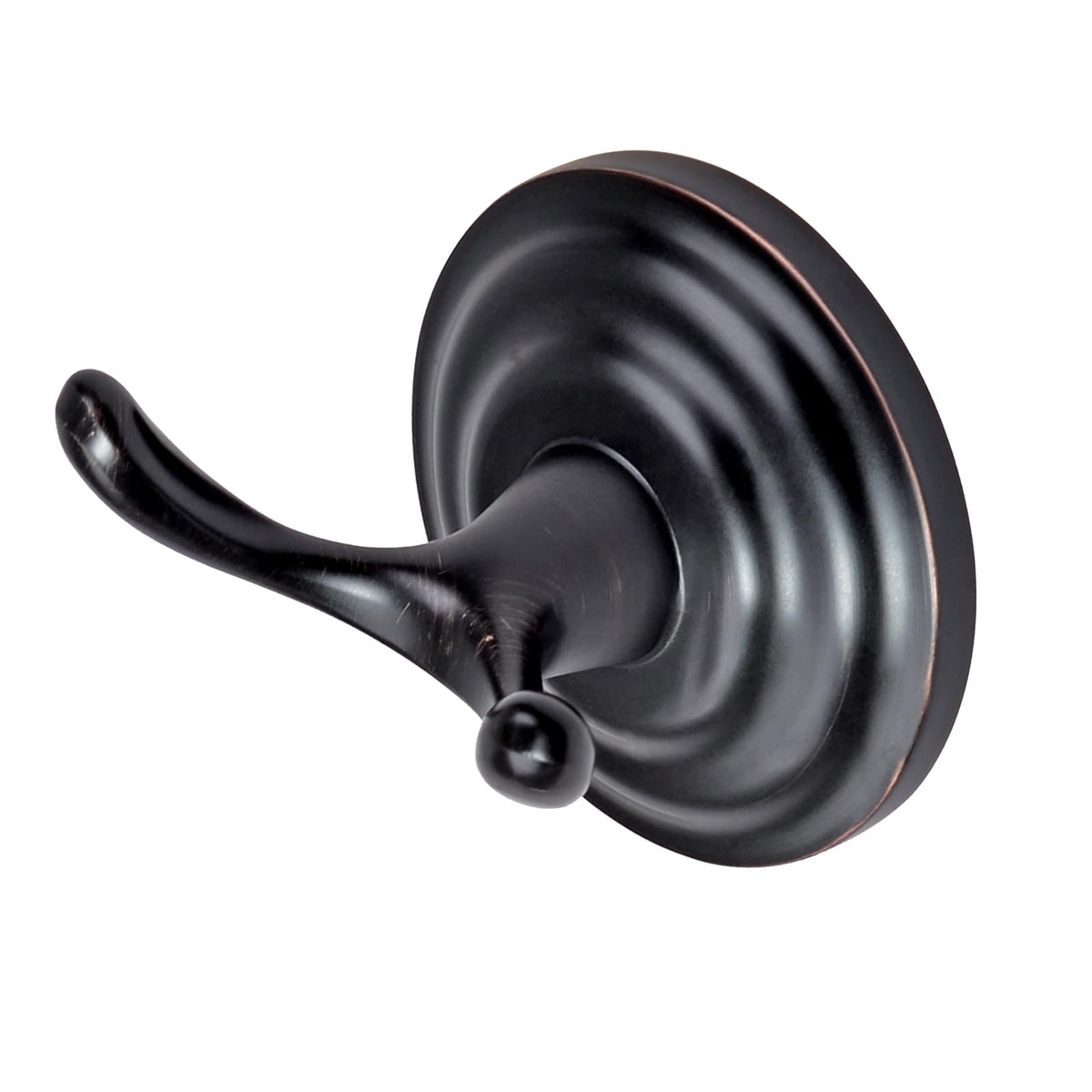 Amazon Basics round hook supports up to 11 lbs for towels and robes.