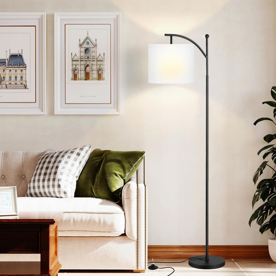 Ambimall 60-inch floor lamp with three color temperatures for customizable ambience.