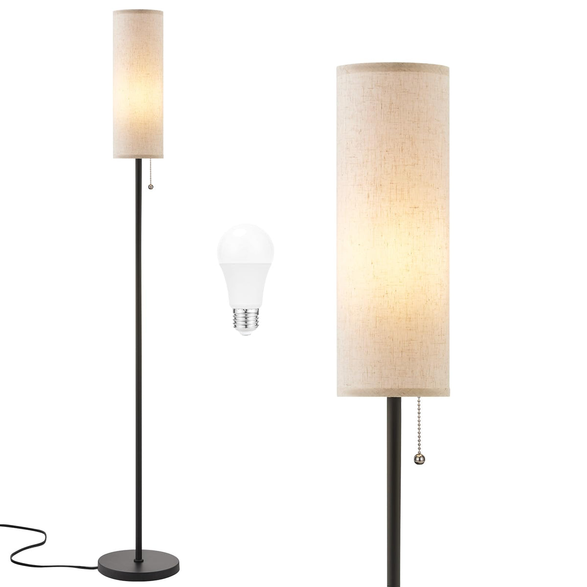 Ambimall 64-inch lamp base and pole for modern living spaces