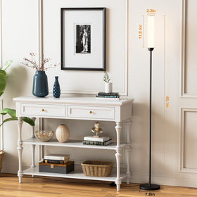 Ambimall 65-inch standing lamp providing tall, even illumination
