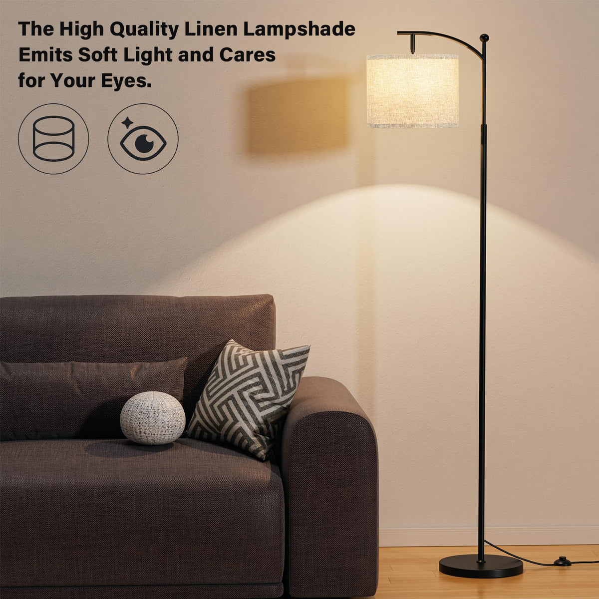 Ambimall 9W LED bulb included lets you start right away.