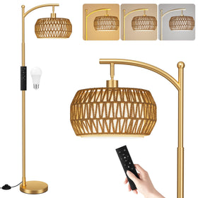 Ambimall Arc floor lamp remote control for easy operation