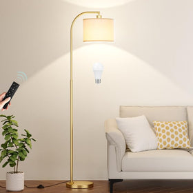 Ambimall Arc lamp base stability keeps the setup secure in busy living spaces.