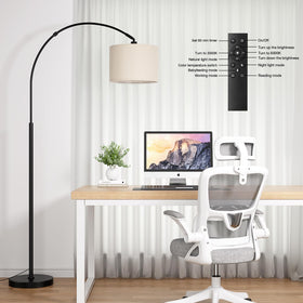 Ambimall arc lamp offering 3000K-6000K temperatures for ambiance and tasks.