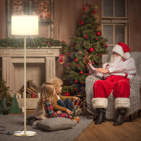 Ambimall floor lamp suited for bedroom or office spaces.
