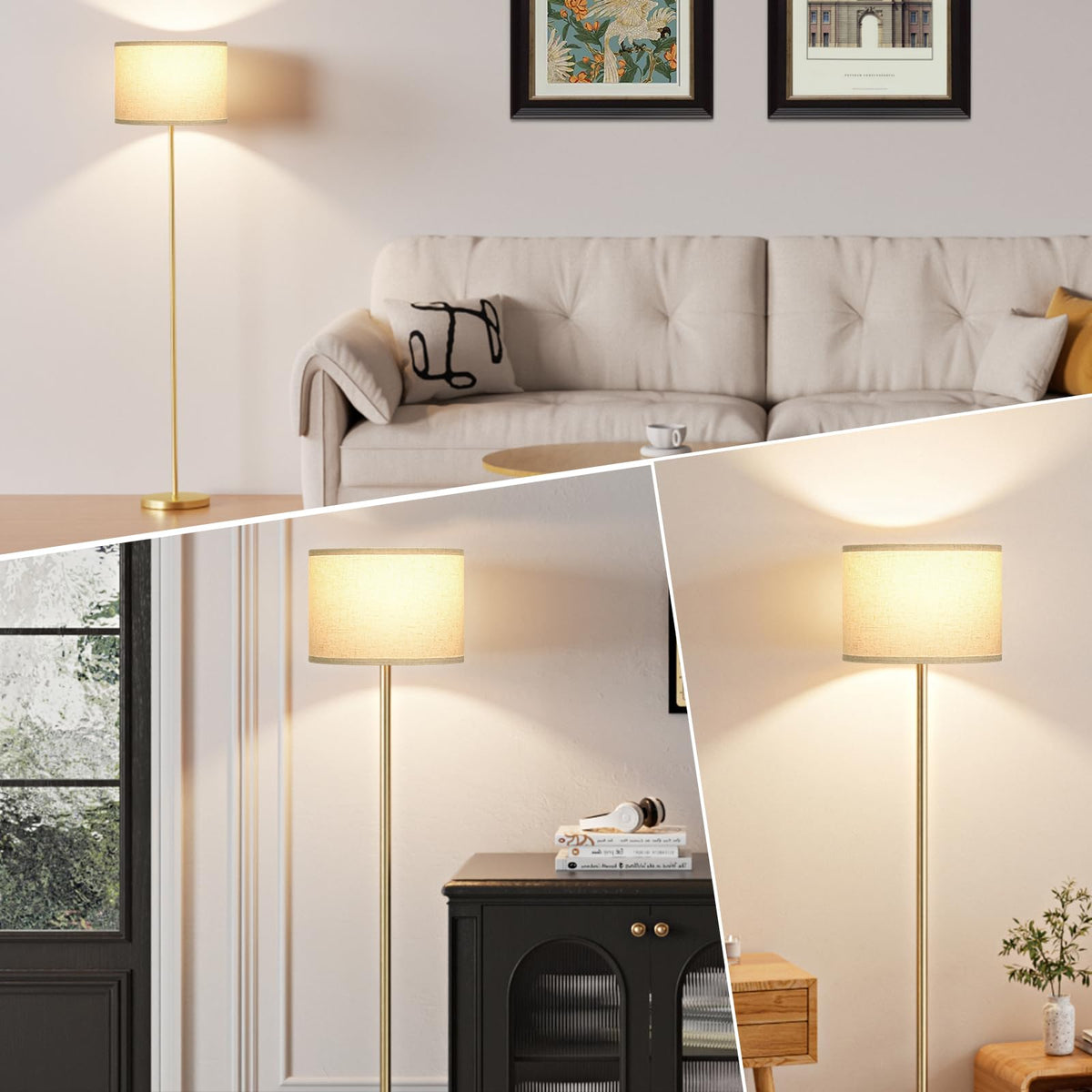 Ambimall floor lamp showcases tool-free assembly and quick setup