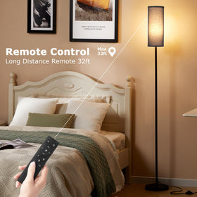 Ambimall magnetic remote on the lamp for easy access.