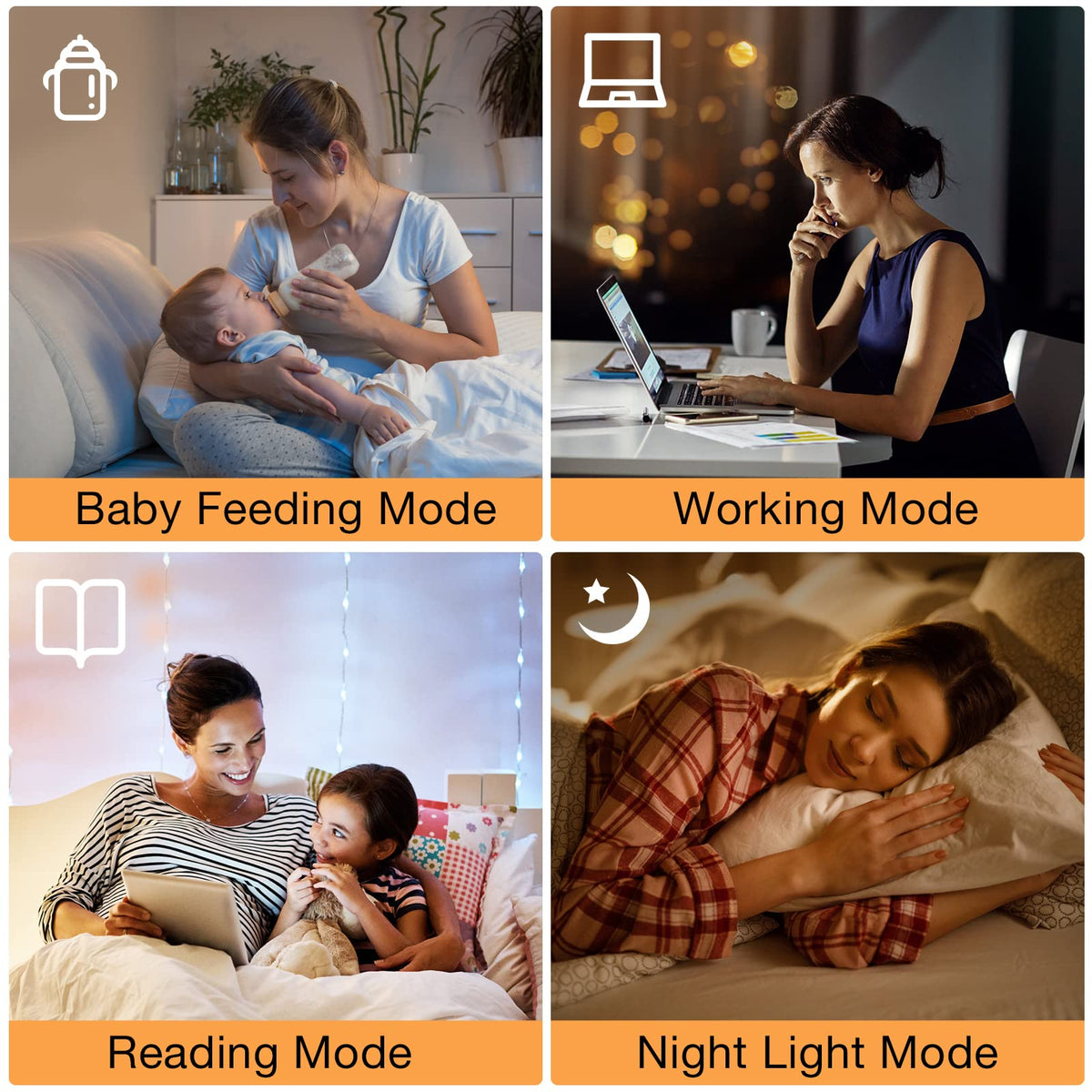 Ambimall floor lamp timer 1-hour for simple bedtime routines