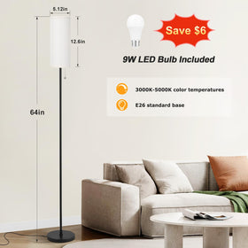 Ambimall beige lampshade highlights soft ambient lighting