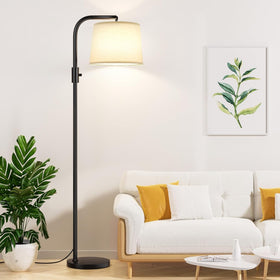 Ambimall fully dimmable floor lamp with brightness control for cozy reading.
