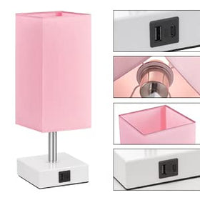 Ambimall gift-ready pink lamp suitable for holidays or birthdays