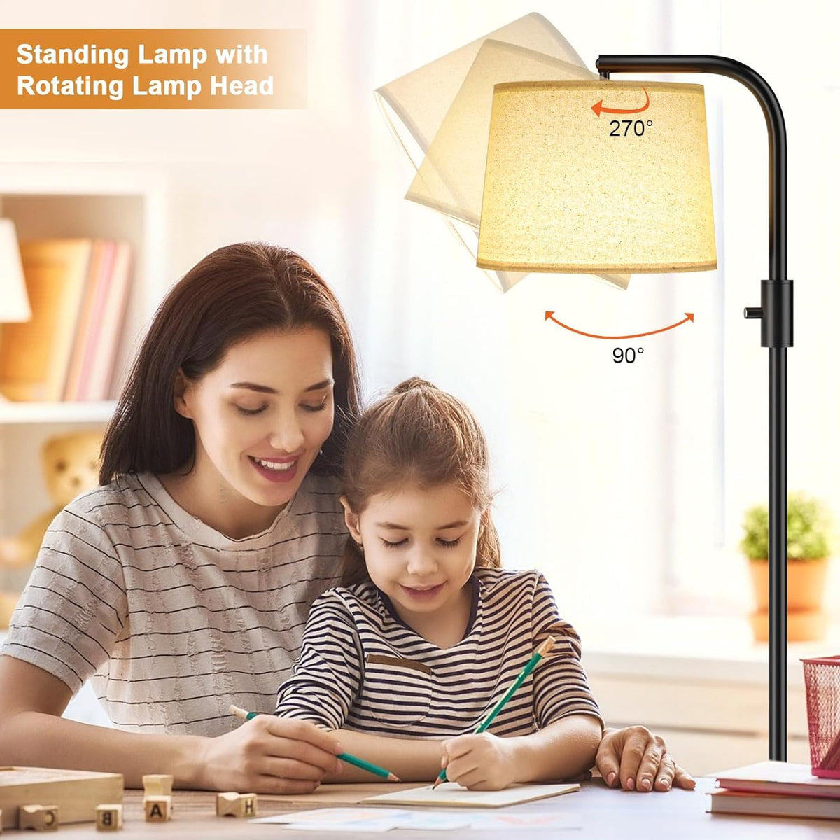 Ambimall LED bulb 3000K with long life for steady illumination.