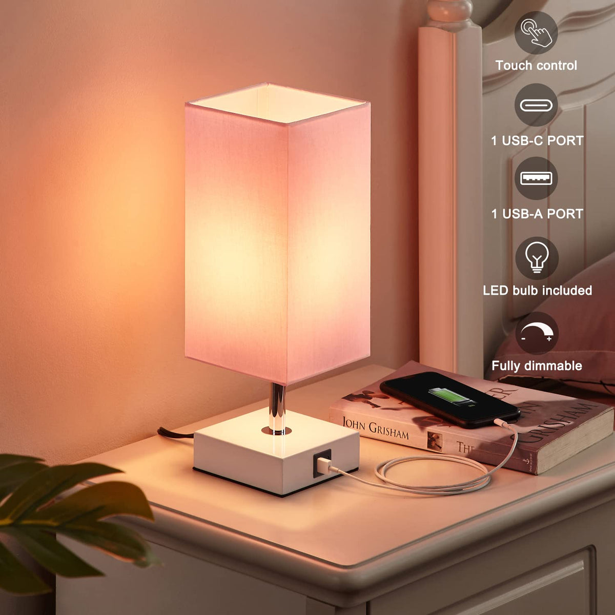 Ambimall LED bulb included delivers stable flicker-free light