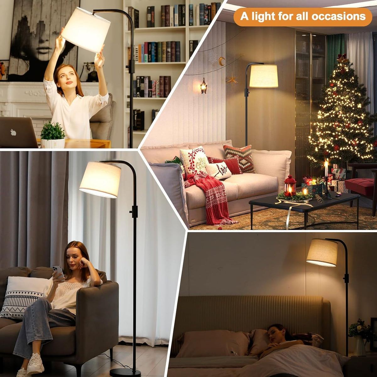 Ambimall reading-friendly lighting creates a calm study ambiance.