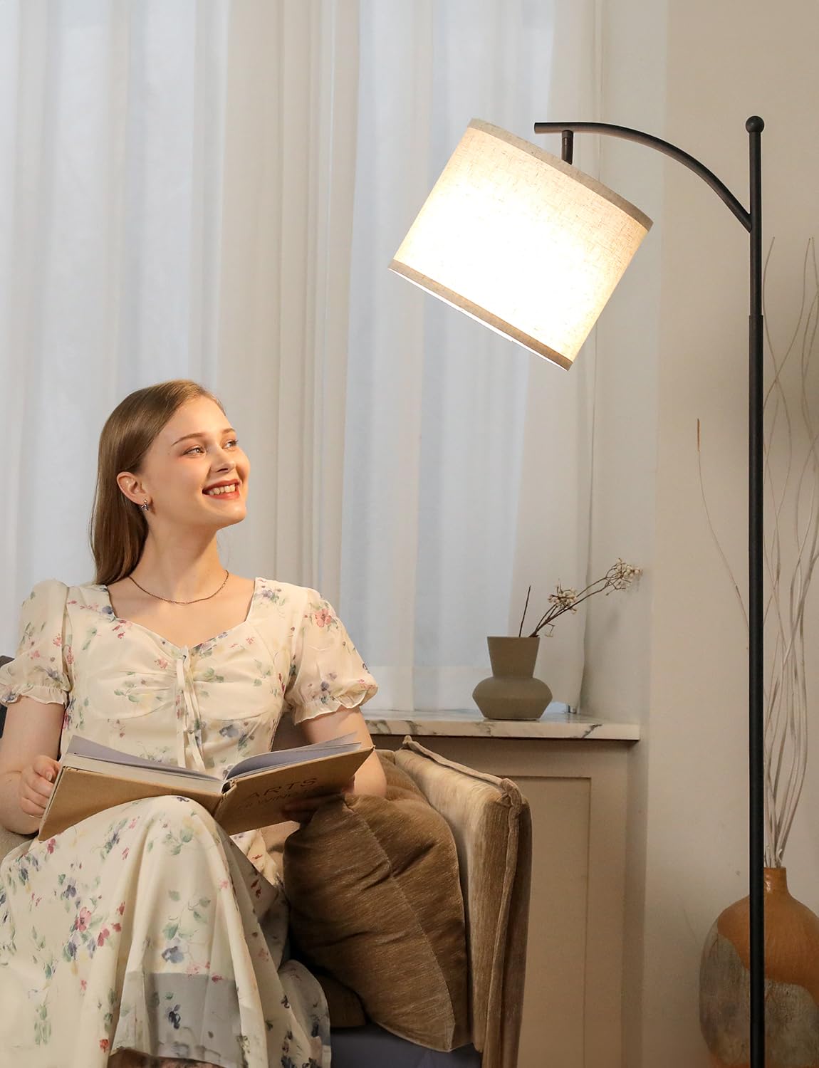 Ambimall pedal switch enables hands-free control of light and temperature.