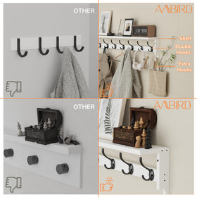 AMBIRD top shelf area ideal for photos or small plants