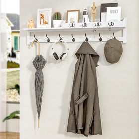 AMBIRD 35-inch rack keeps coats, bags, and mail neatly organized at the door.