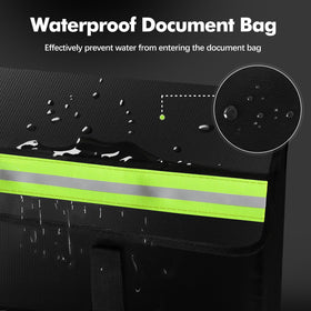 Amerbro fireproof bag glow strips aid nighttime retrieval