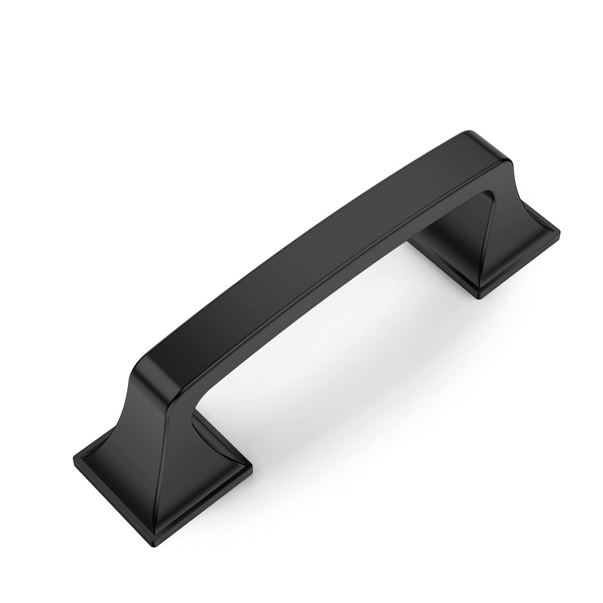 Amerdeco 10-pack matte black 3in pulls shown with easy installation and modern design.